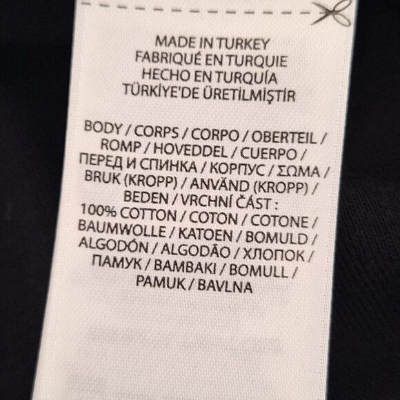 Lauren Ralph Lauren Black long sleeve top size M - Picture 4 of 6